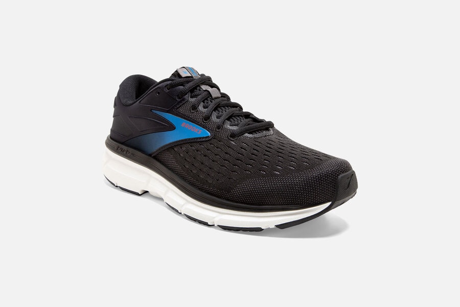 Brooks Dyad 11 Road Running Shoes Mens - Black/Blue - JQYNK-7189